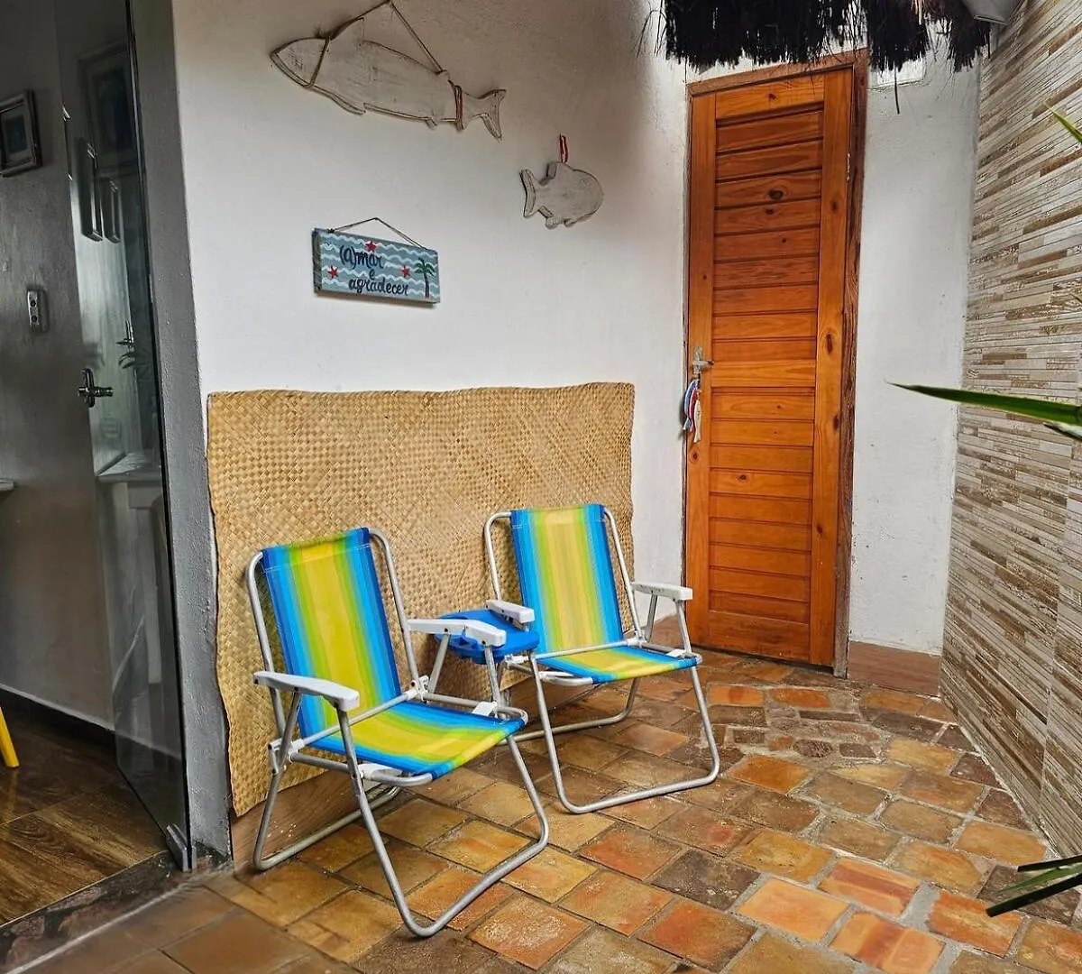 Belissima Casa 2 Suites Beira Mar Em Condominio Com Piscina, Pe Na Areia ポルトセグロ 0*,  ブラジル