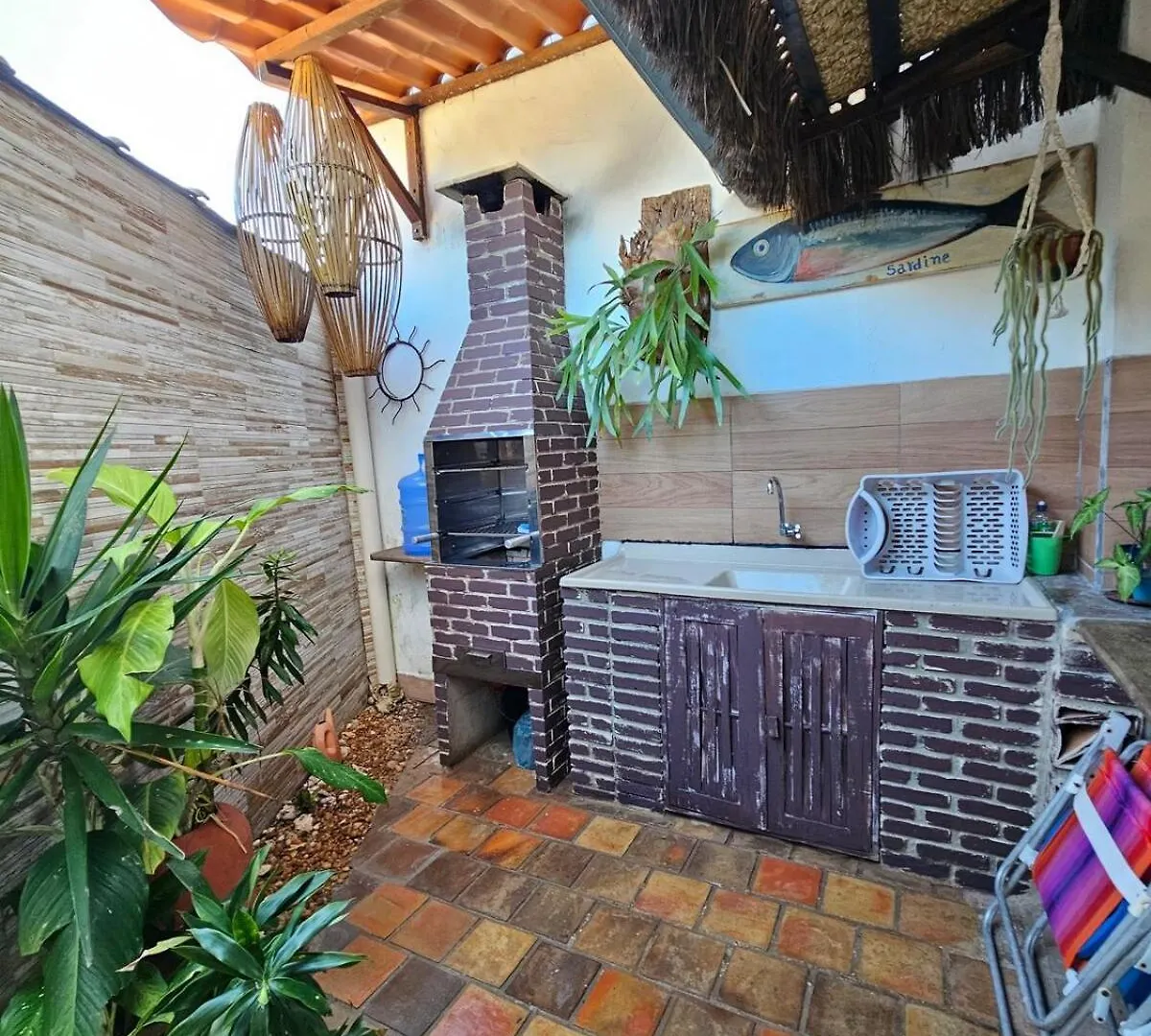 Belissima Casa 2 Suites Beira Mar Em Condominio Com Piscina, Pe Na Areia ポルトセグロ 0*,