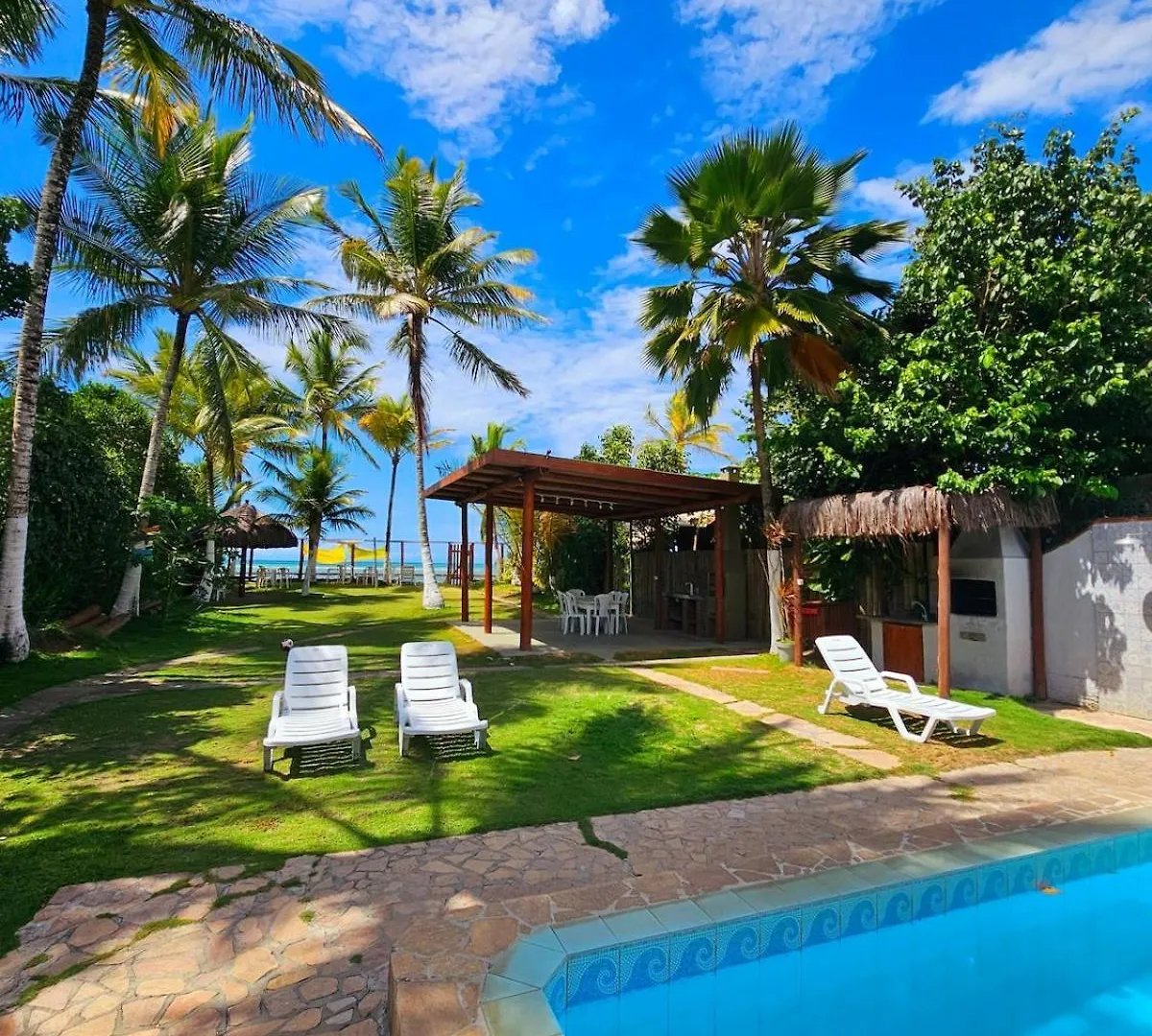 Belissima Casa 2 Suites Beira Mar Em Condominio Com Piscina, Pe Na Areia ポルトセグロ ブラジル